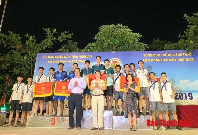Thanh Hóa xếp thứ 4 tại giải vô địch cầu mây bãi biển toàn quốc 2019