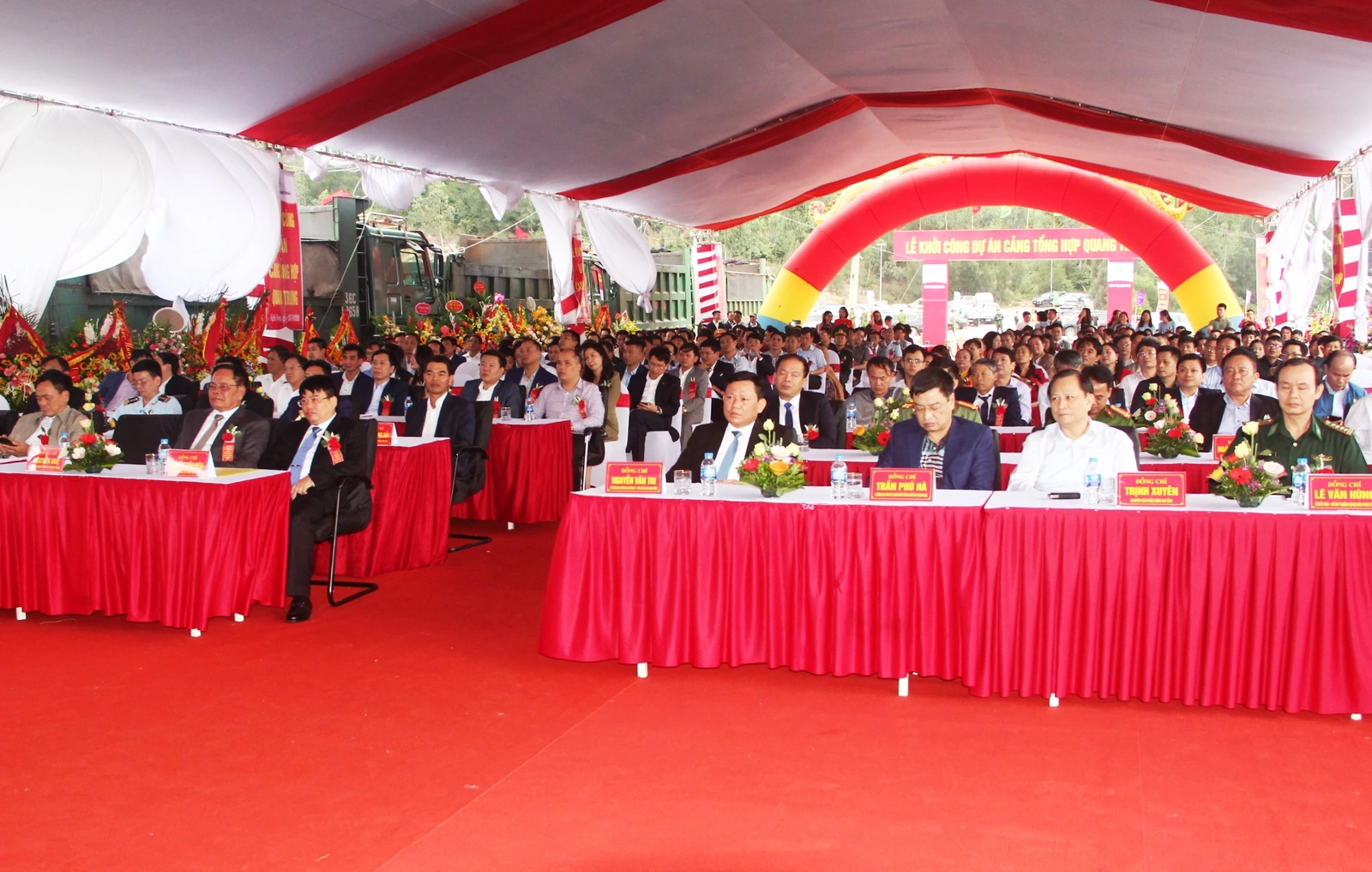 Khởi công Dự án Cảng Tổng hợp Quang Trung