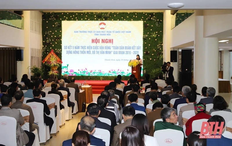 Lấy sự hài lòng của người dân làm thước đo CVĐ “Toàn dân đoàn kết xây dựng nông thôn mới, đô thị văn minh”