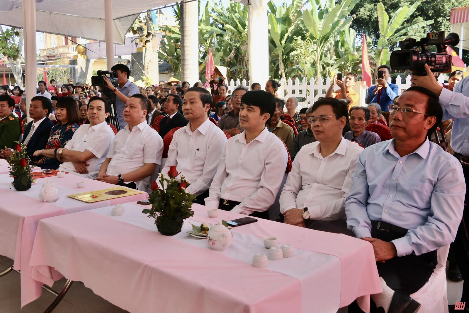 Phó Bí thư Tỉnh uỷ Đỗ Minh Tuấn dự Ngày hội Đại đoàn kết toàn dân tộc tại huyện Triệu Sơn
