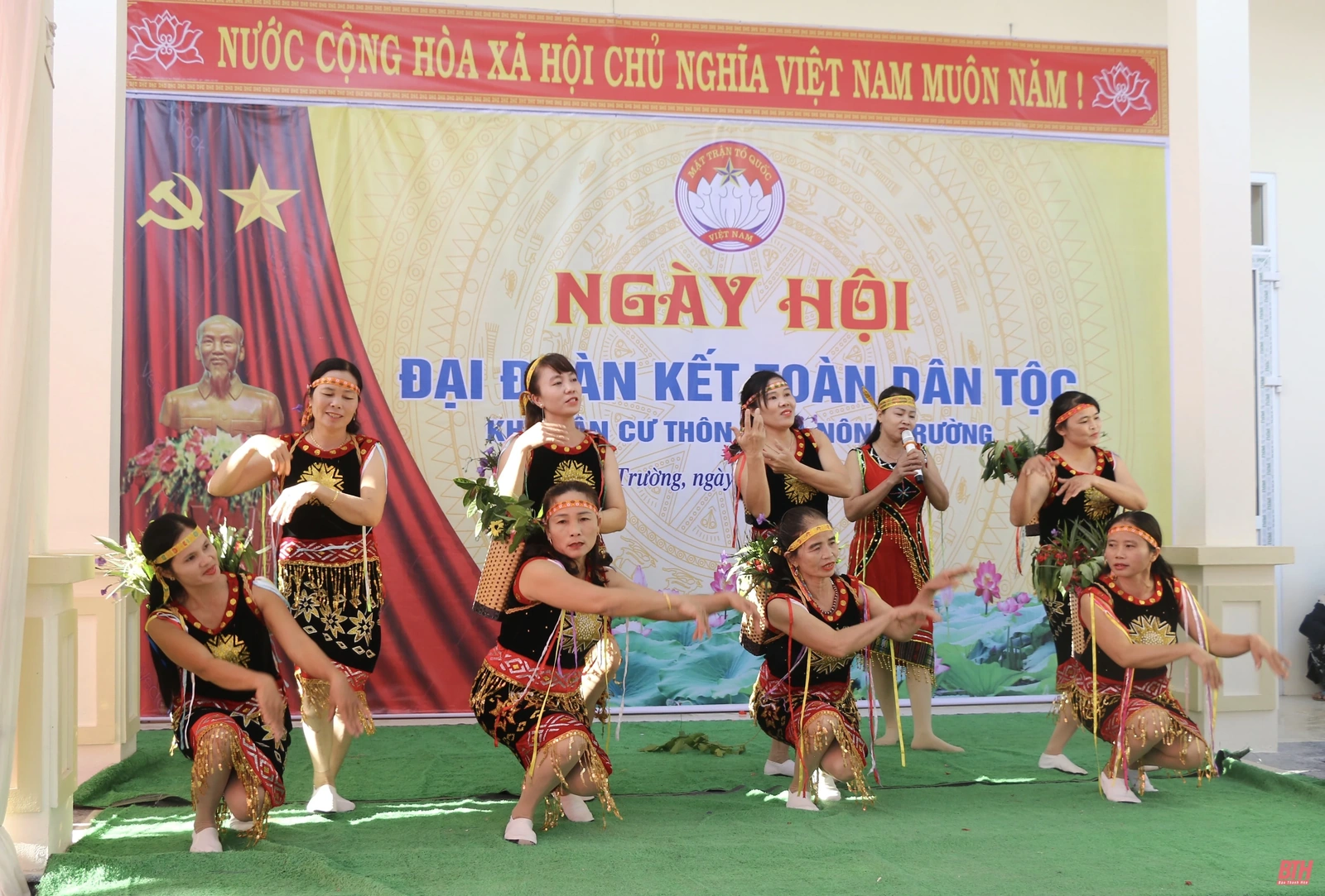 Phó Bí thư Tỉnh uỷ Đỗ Minh Tuấn dự Ngày hội Đại đoàn kết toàn dân tộc tại huyện Triệu Sơn