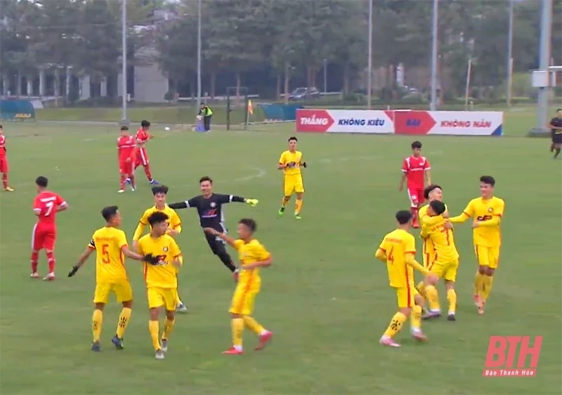 U19 Đông Á Thanh Hoá giành chiến thắng trước U19 Viettel ở trận ra quân vòng loại giải U19 quốc gia