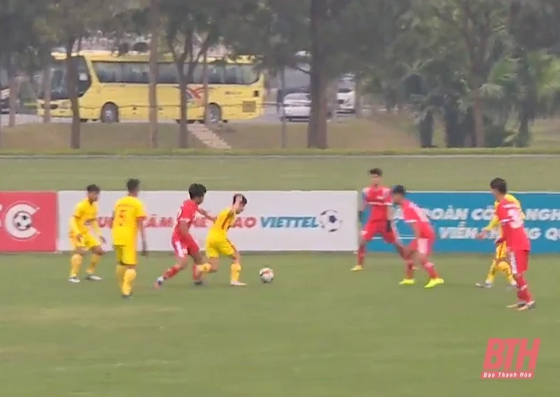 U19 Đông Á Thanh Hoá giành chiến thắng trước U19 Viettel ở trận ra quân vòng loại giải U19 quốc gia