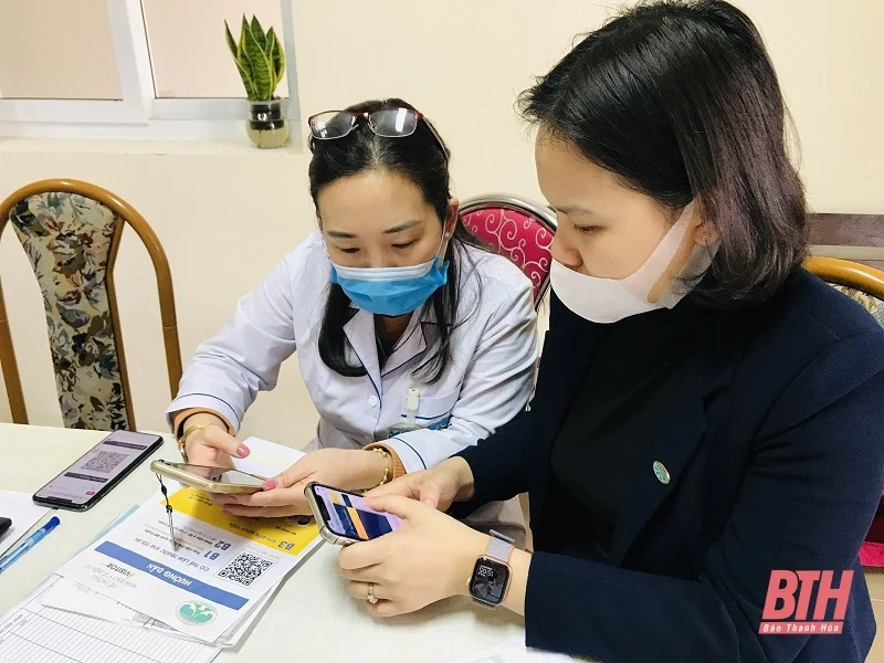 Triển khai thực hiện khai báo y tế bằng quét mã QR Code tại Bệnh viện Đa khoa tỉnh Thanh Hóa