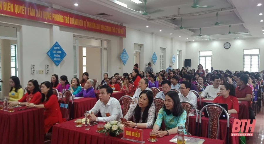 Đại hội đại biểu Hội LHPN phường Điện Biên, nhiệm kỳ 2021-2026