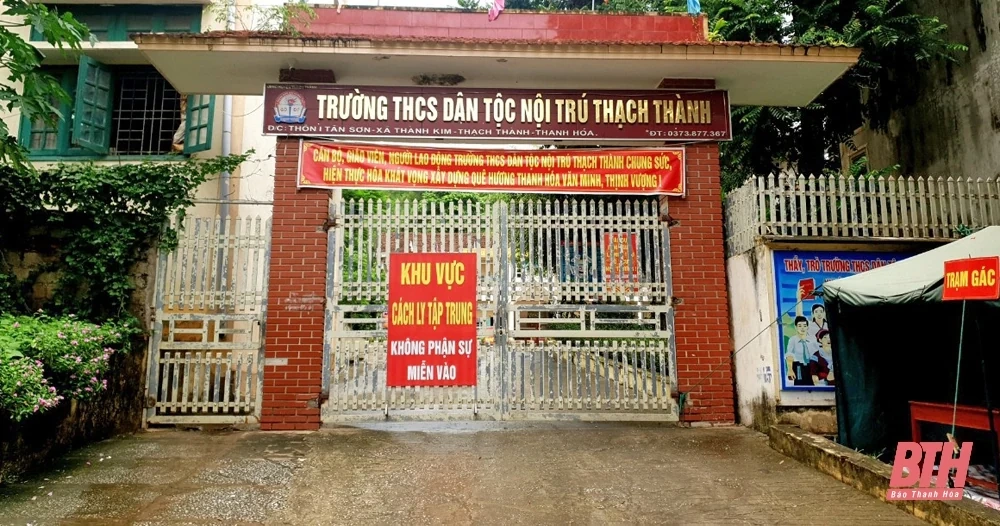 Huyện Thạch Thành điều tra, truy vết các trường hợp liên quan đến 2 ca mắc COVID-19