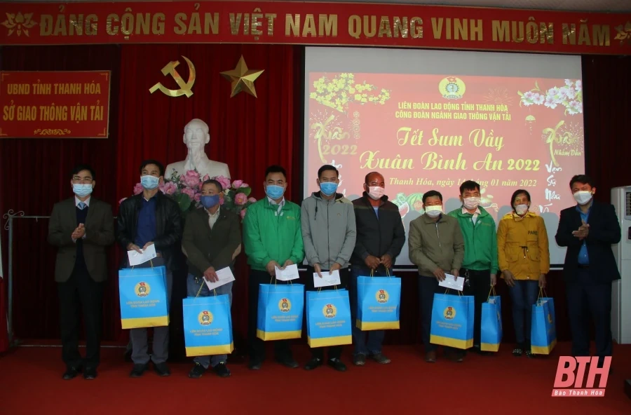 “Tết sum vầy - Xuân bình an” cho đoàn viên, người lao động Ngành Giao thông - Vận tải