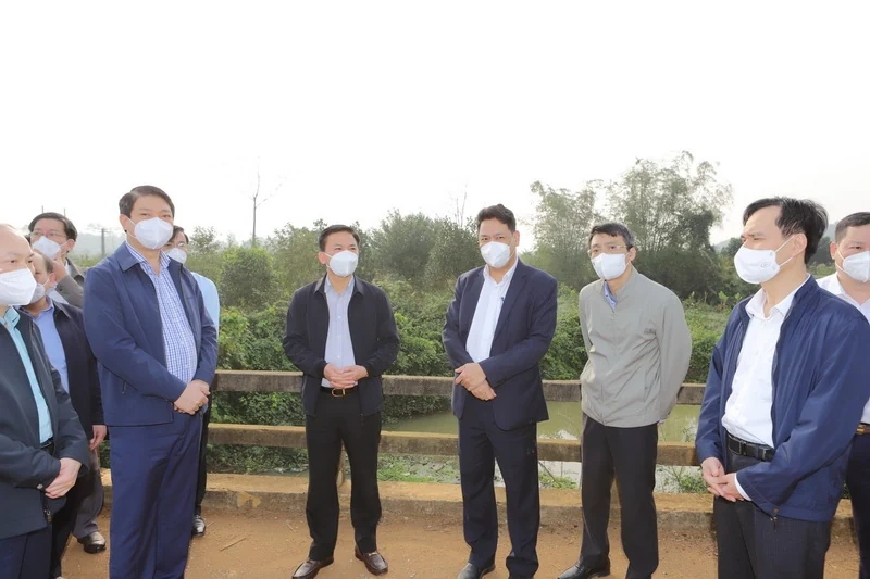 Bí thư Tỉnh ủy Đỗ Trọng Hưng thăm và làm việc tại huyện Thạch Thành