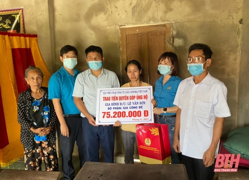 Ở đâu có công nhân, người lao động gặp khó, ở đó có công đoàn