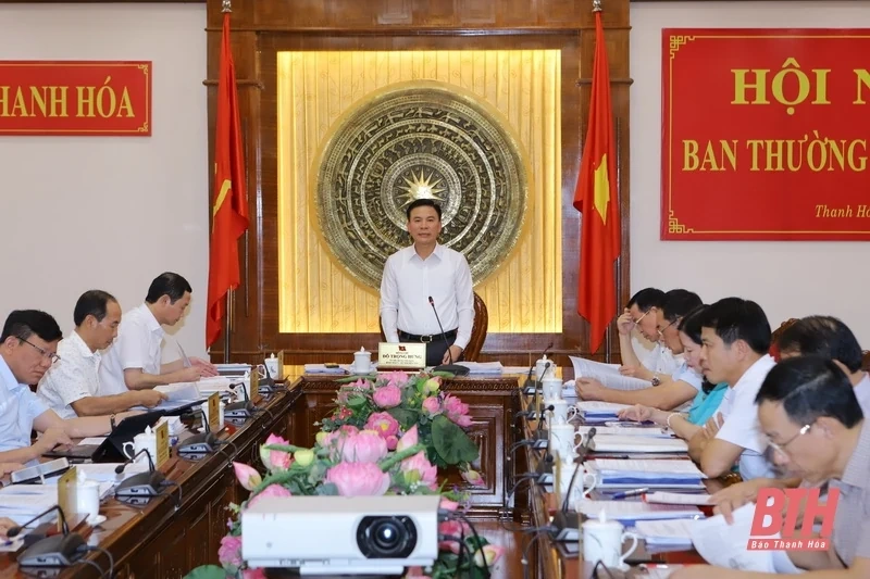 Ban Thường vụ Tỉnh ủy cho ý kiến vào các tờ trình của Ban Cán sự Đảng UBND tỉnh