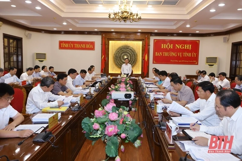 Ban Thường vụ Tỉnh ủy cho ý kiến vào các tờ trình của Ban Cán sự Đảng UBND tỉnh