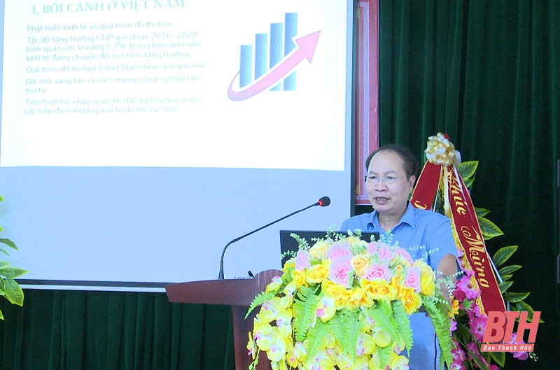 Nâng cao kiến thức, kỹ năng nghiệp vụ về công tác giảm nghèo cho cán bộ Hội Nông dân cơ sở huyện Bá Thước