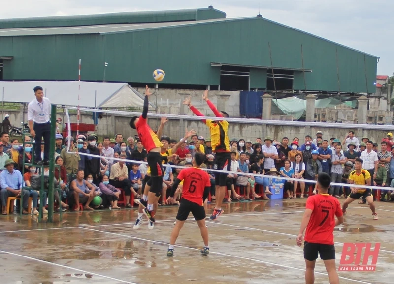 Sôi nổi Giải bóng chuyền Ngọc Trạo lần thứ XXII - năm 2022