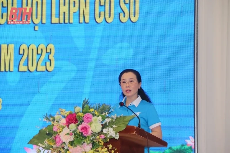 Tập huấn nâng cao năng lực, kỹ năng cho cán bộ hội phụ nữ cơ sở