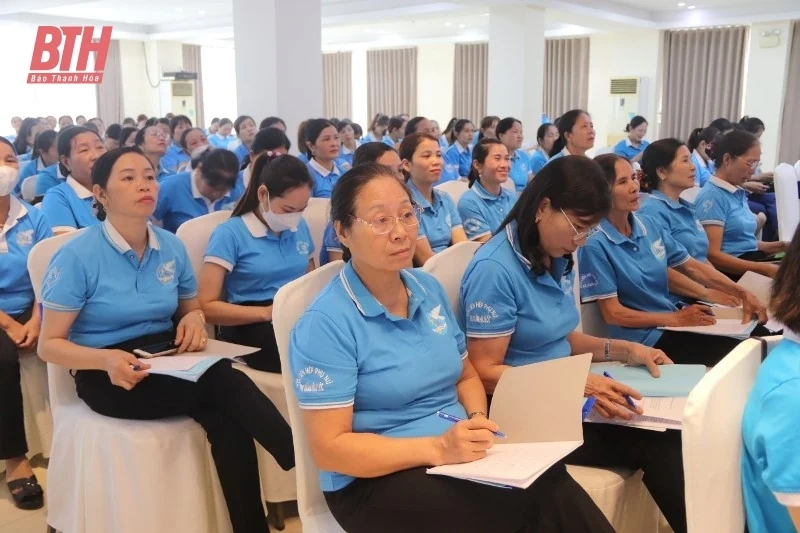 Tập huấn nâng cao năng lực, kỹ năng cho cán bộ hội phụ nữ cơ sở