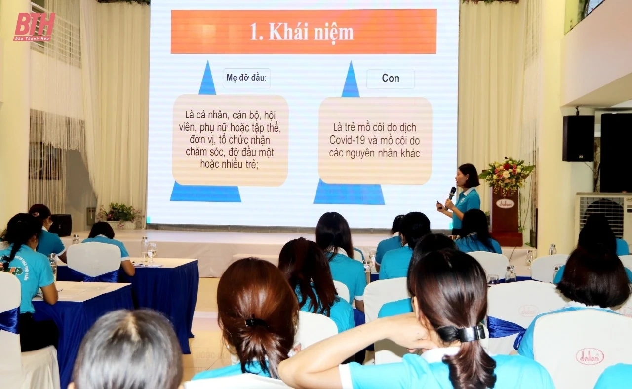 Tập huấn nâng cao năng lực, kỹ năng cho cán bộ hội phụ nữ cơ sở