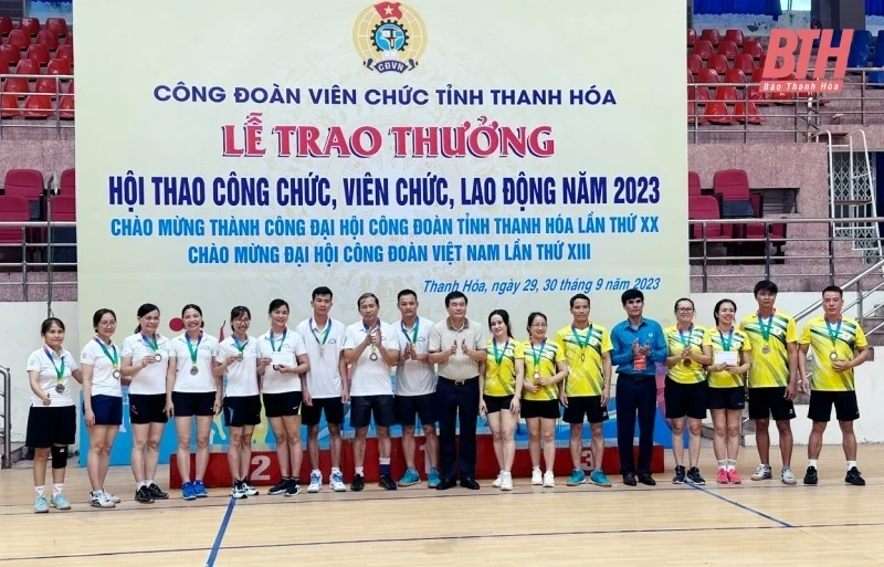 Bế mạc hội thao công chức, viên chức, lao động năm 2023