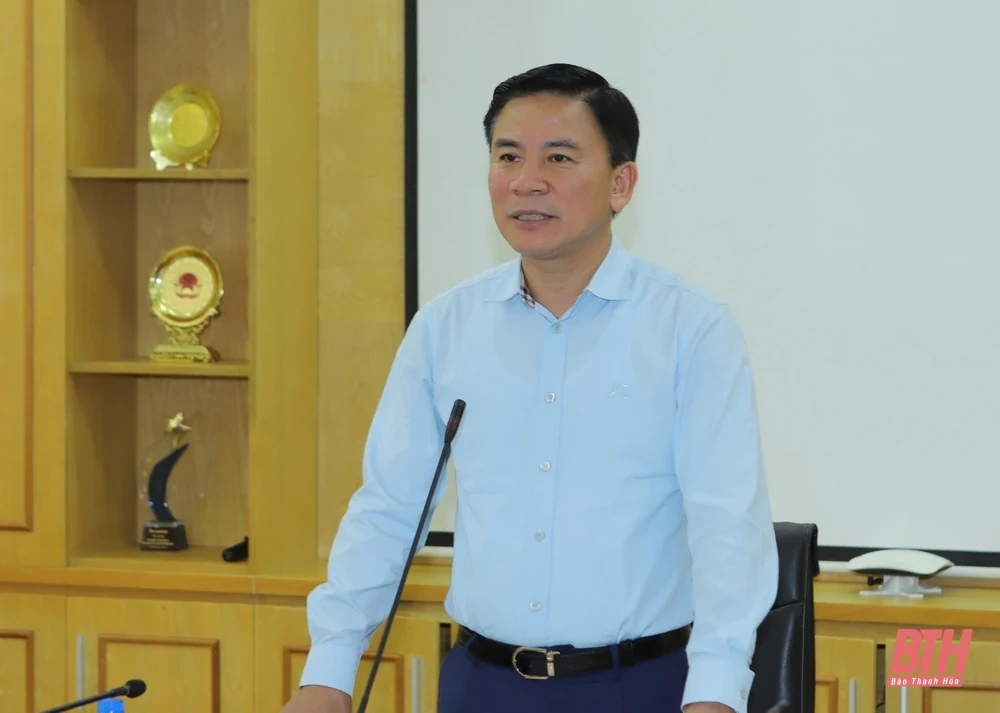 Thường trực Tỉnh ủy khảo sát một số dự án hạ tầng tại Khu Kinh tế Nghi Sơn