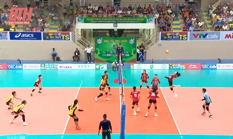 Xi măng Long Sơn Thanh Hóa xếp thứ 4 chung cuộc tại Giải bóng chuyền VĐQG 2024