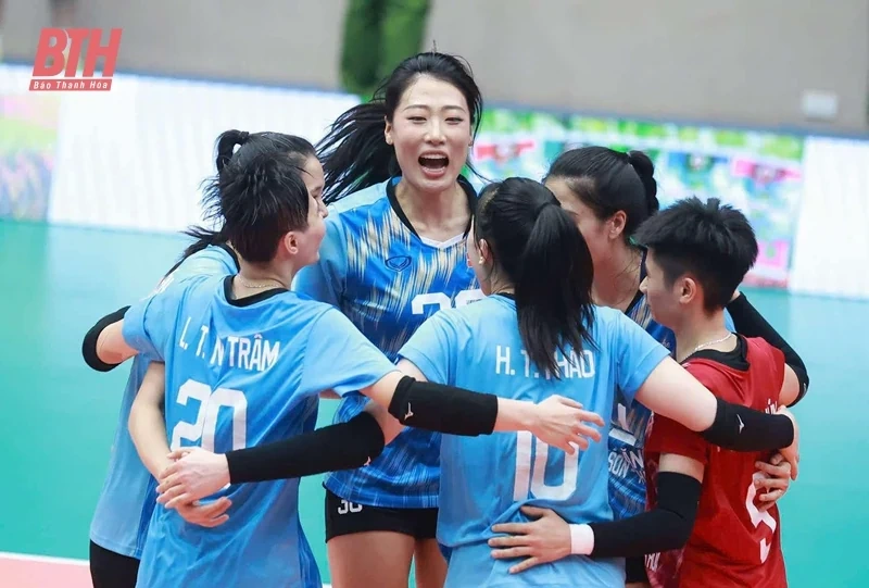 Xi măng Long Sơn Thanh Hóa xếp thứ 4 chung cuộc tại Giải bóng chuyền VĐQG 2024