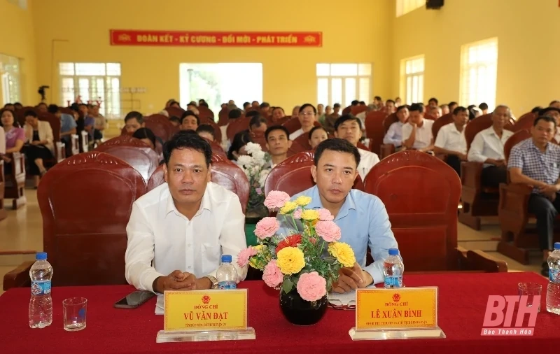 Cử tri huyện Thạch Thành kiến nghị đầu tư đường giao thông từ Thành Minh đi Thành Mỹ