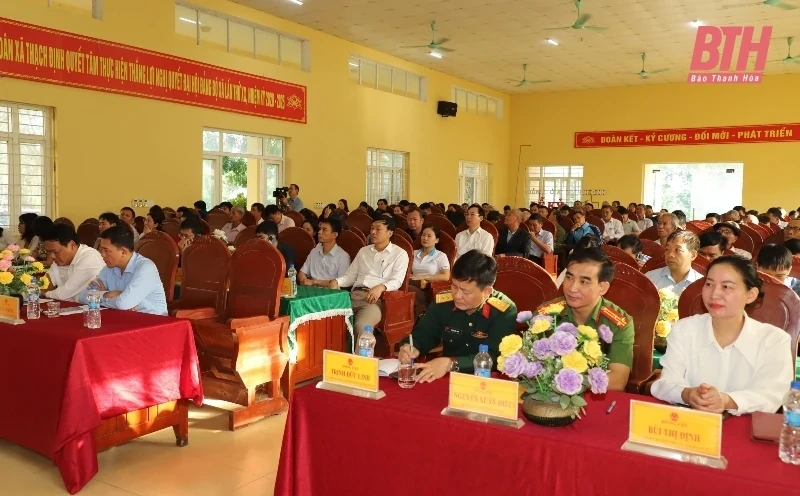 Cử tri huyện Thạch Thành kiến nghị đầu tư đường giao thông từ Thành Minh đi Thành Mỹ