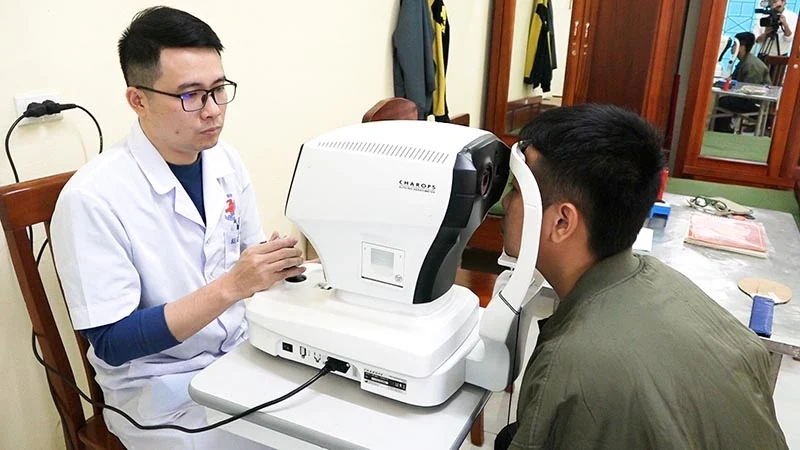 Thị xã Nghi Sơn khám tuyển nghĩa vụ quân sự và nghĩa vụ công an nhân dân năm 2025