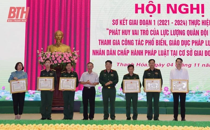 Quân đội là lực lượng tiên phong trong tuyên truyền, phổ biến, giáo dục pháp luật