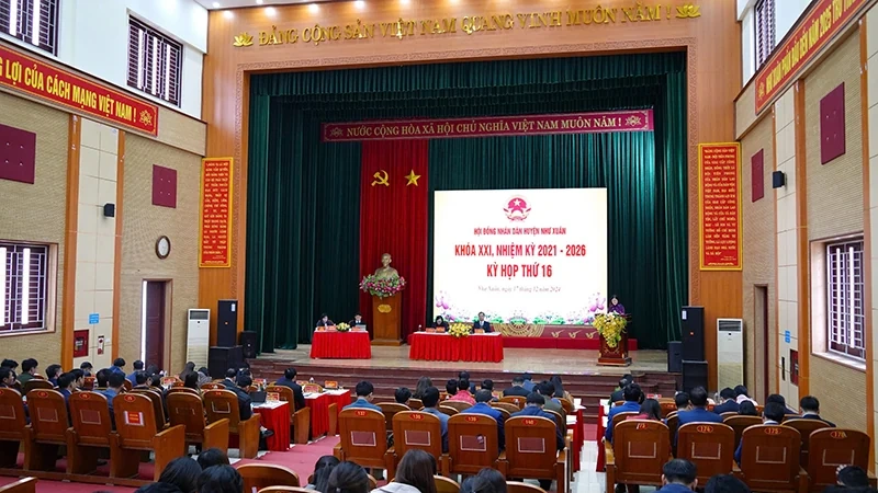 Kỳ họp thứ 16, HĐND huyện Như Xuân khóa XXI thông qua 7 Nghị quyết về phát triển kinh tế - xã hội