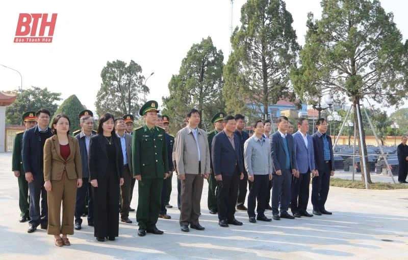 Phó Chủ tịch Thường trực UBND tỉnh Nguyễn Văn Thi thăm, kiểm tra tình hình sản xuất, đời sống Nhân dân huyện Hoằng Hóa