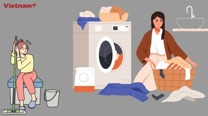 Tòa án yêu cầu chồng bồi thường hơn 880 triệu đồng tiền làm việc nhà cho vợ cũ