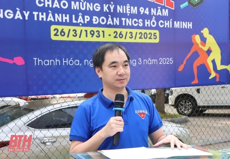 Sôi nổi Giải Pickleball chào mừng Ngày thành lập Đoàn TNCS Hồ Chí Minh