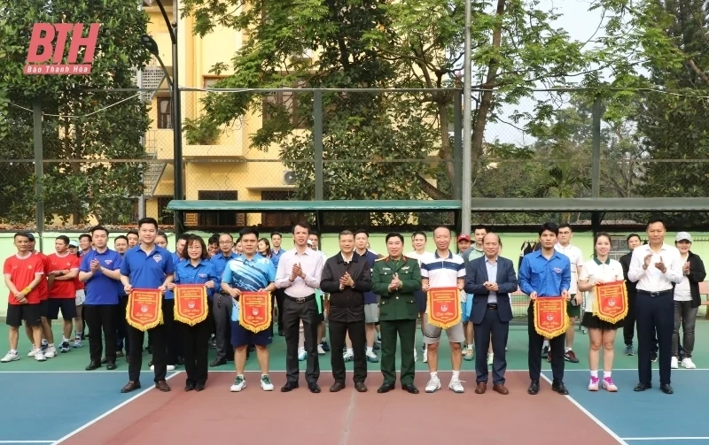 Sôi nổi Giải Pickleball chào mừng Ngày thành lập Đoàn TNCS Hồ Chí Minh