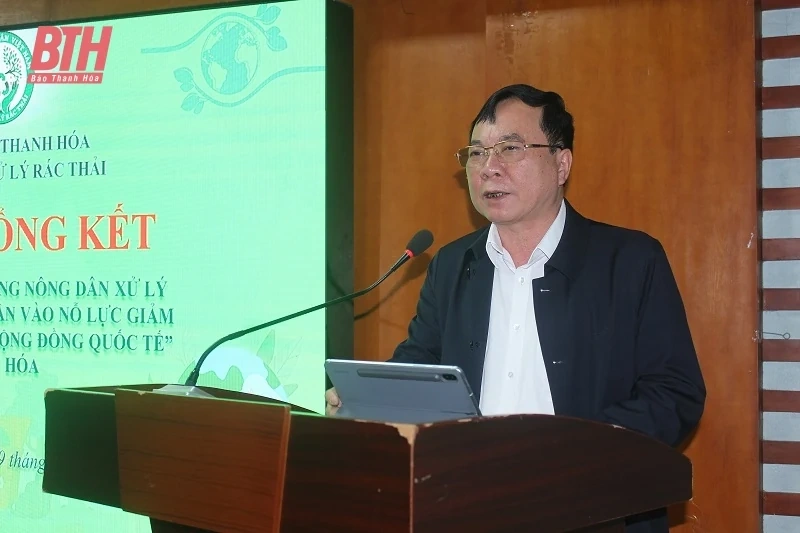 Tổng kết dự án “Tuyên truyền, vận động nông dân xử lý rác thải thân thiện với môi trường”