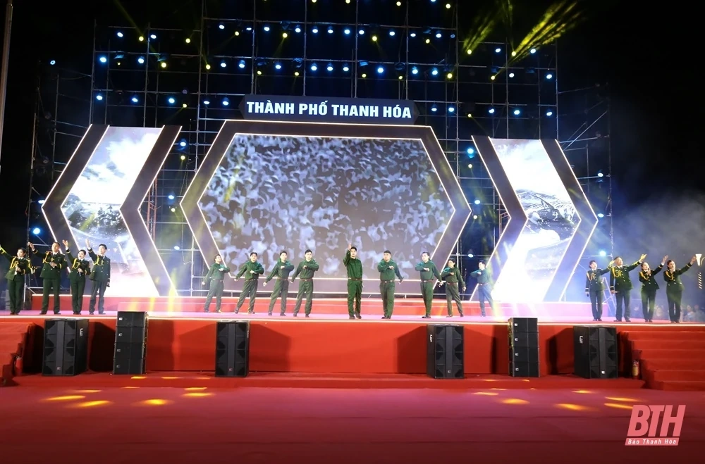 Chương trình nghệ thuật “60 năm - Bản hùng ca Hàm Rồng”