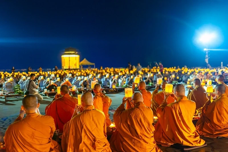 Nhiều sự kiện lịch sử sẽ được tổ chức tại núi Bà Đen trong đại lễ Vesak 2025