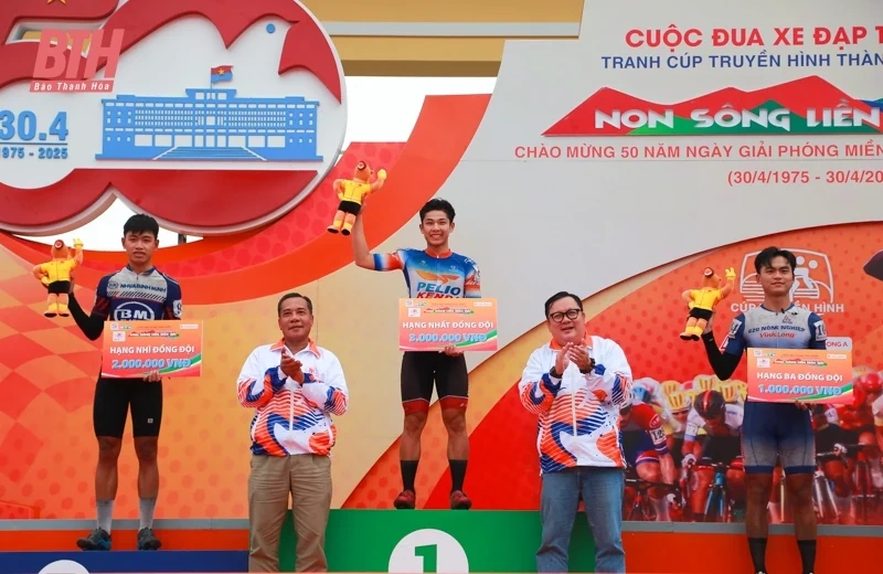 Nguyễn Anh Huy thắng chặng 4 cuộc đua xe đạp tranh Cúp Truyền hình TP Hồ Chí Minh 2025