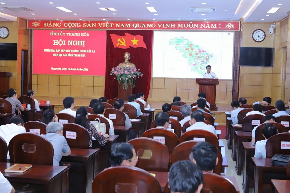 Sau sắp xếp, dự kiến Thanh Hoá còn 166 đơn vị hành chính cấp xã