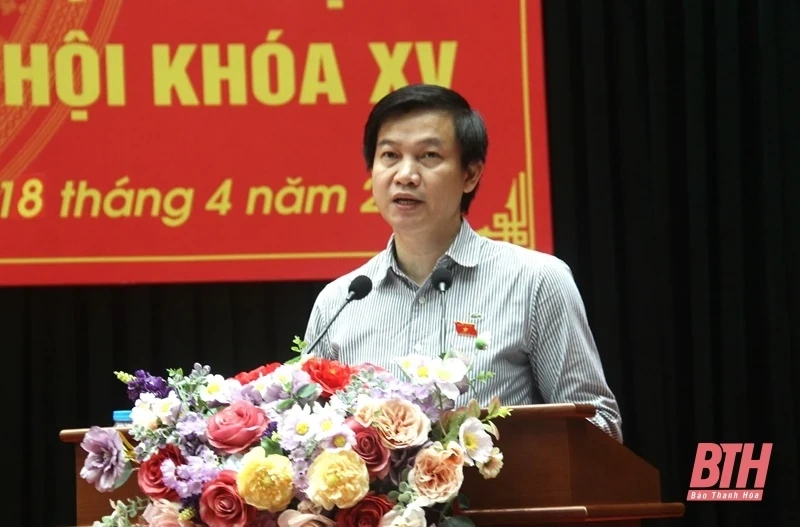 Đại biểu Quốc hội tiếp xúc cử tri TP Thanh Hóa