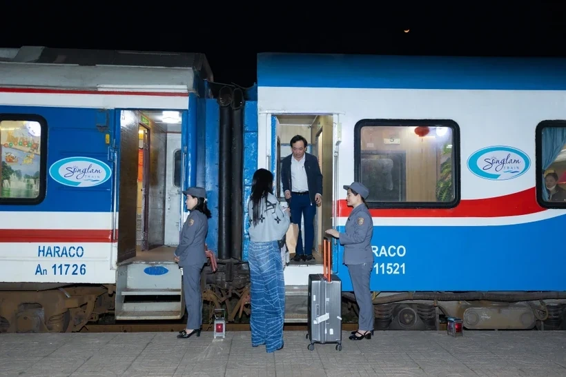 Đường sắt sắp khai thác đoàn tàu chất lượng cao tuyến Hà Nội-Vinh