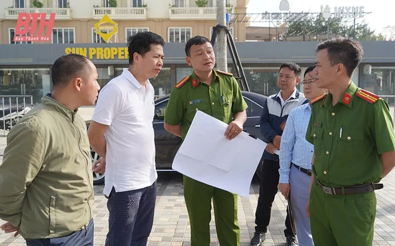 Sẵn sàng các phương án bảo đảm an ninh, trật tự hè du lịch Sầm Sơn 2025