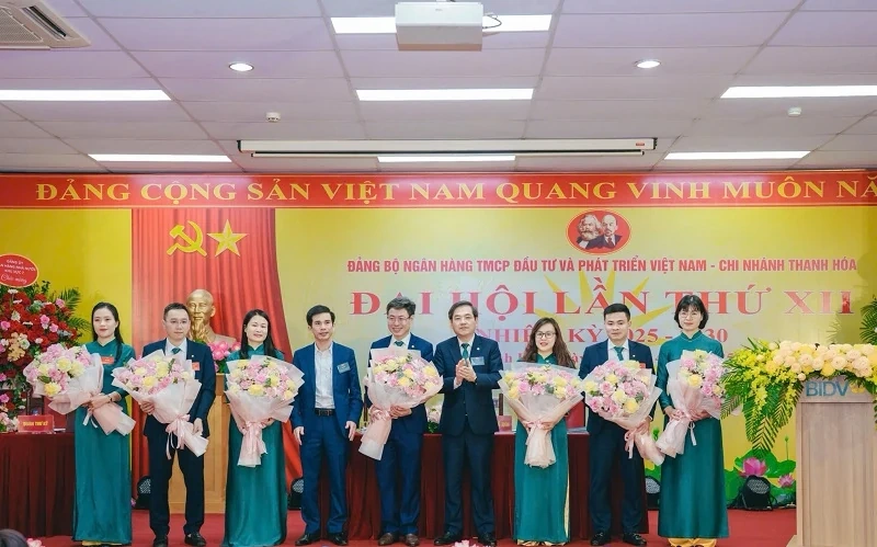 BIDV Thanh Hóa tổ chức Đại hội Đảng bộ lần thứ XII, nhiệm kỳ 2025-2030