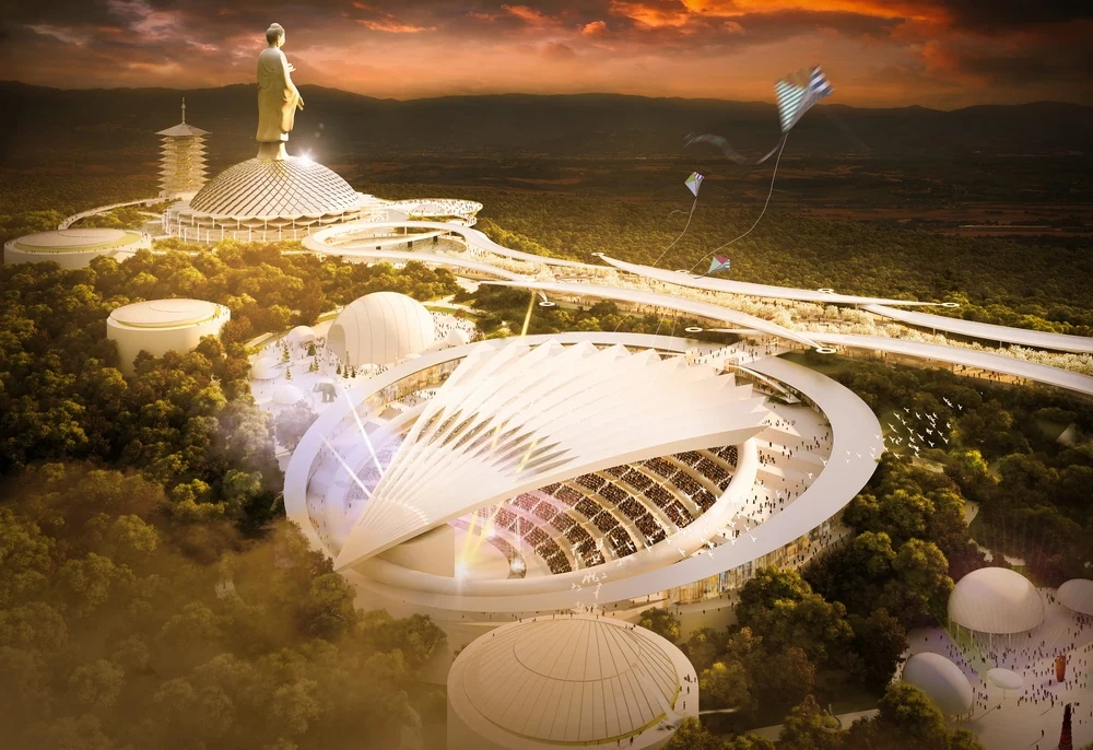 Động thổ Dự án Khu dịch vụ thương mại và cáp treo thuộc Quần thể khu du lịch tâm linh và di tích lịch sử Am Tiên