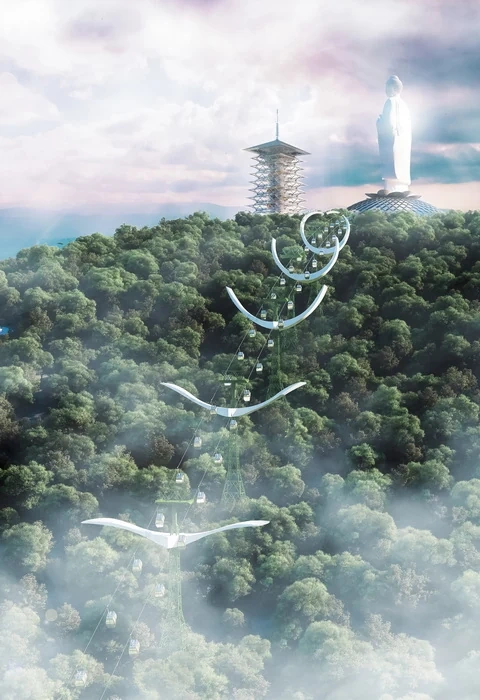 Động thổ Dự án Khu dịch vụ thương mại và cáp treo thuộc Quần thể khu du lịch tâm linh và di tích lịch sử Am Tiên