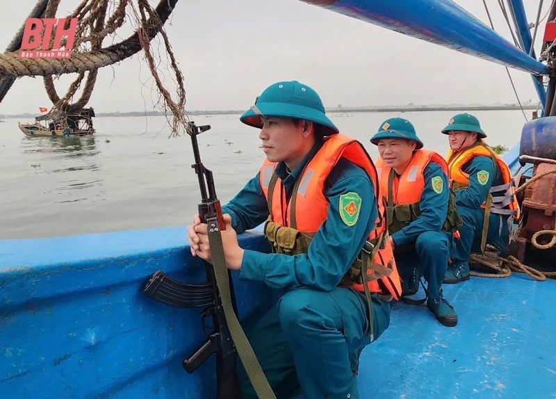 Xây dựng lực lượng dân quân biển vững mạnh, rộng khắp
