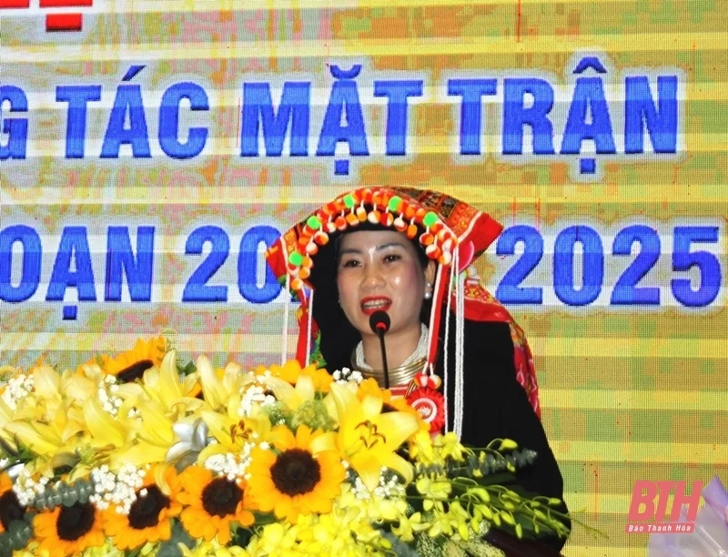 Biểu dương Trưởng ban Công tác Mặt trận tiêu biểu tỉnh Thanh Hóa, giai đoạn 2020-2025