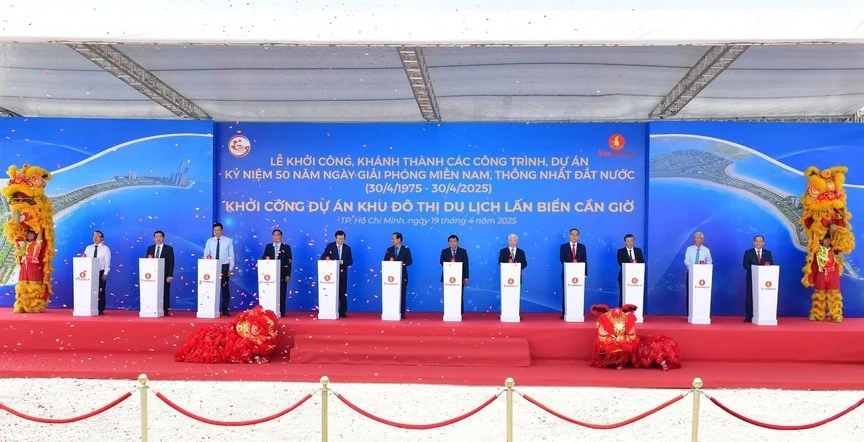 Khởi công siêu đô thị sinh thái ESG Vinhomes Green Paradise