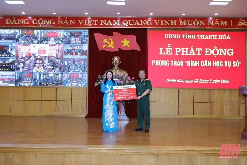 Thanh Hóa phát động phong trào “Bình dân học vụ số”