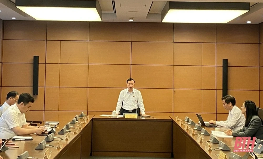 Đoàn ĐBQH Thanh Hoá tham gia góp ý vào 3 dự án luật