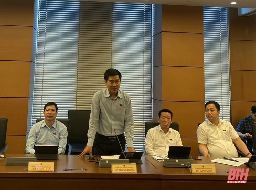 Đoàn ĐBQH Thanh Hoá tham gia góp ý vào 3 dự án luật
